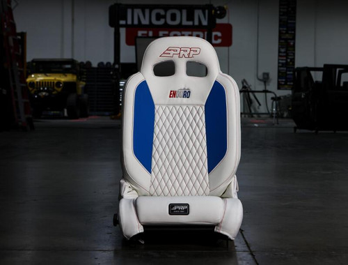 PRP EnduroDaily Reclining Suspension Seat - Black/Orange Tweed - Passenger - A8701045-50-207 Photo - Close Up