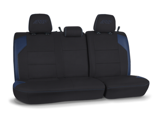 PRP 16-23 Toyota Tacoma Rear Bench Cover - Black/Navy Blue - B054-06 Photo - Primary