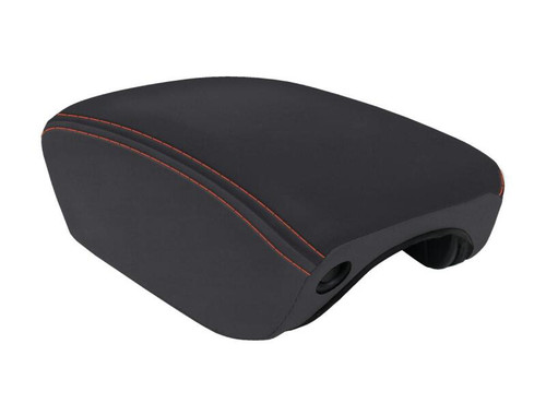 PRP 2018+ Jeep Wrangler JL Center Console Cover - Black/Orange - B103-07 Photo - Primary