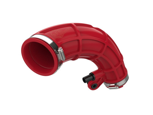 aFe Power 22-24 Toyota Land Cruiser (J300) / 22-24 Toyota Tundra V6-3.4L (tt) Red Turbo Inlet Pipes - 55-20001-R Photo - Unmounted