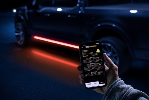 AMP Research 21-24 Ford F-150 SuperCrew PowerStep Vision - 96152-01A Photo - Mounted