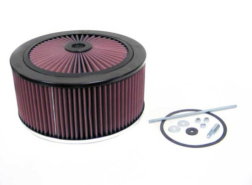 K&N X-Stream Top Assembly 7.313in Flange ID / 11in x 4.5in Custom Assembly - 66-3140 Photo - Primary