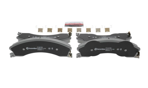 Brembo 09-17 Chevrolet Silverado 2500 HD/GMC Sierra 2500 HD/Silverado 3500 HD Front NAO Brake Pad - P10072N Photo - Close Up