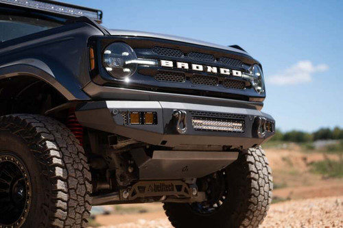 DV8 Offroad 2021+ Ford Bronco Front Bumper V2 - OE Plus Series (Works w/o ACC Relocation) - FBBR-06 Photo - out of package