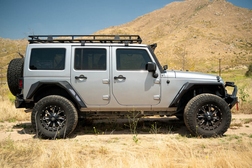 DV8 Offroad 07-18 Jeep Wrangler JK Armor Fender Flares - FDJK-09 Photo - out of package