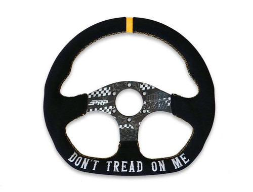 PRP Dont Tread on Me Comp-R Suede Steering Wheel (D-Shaped) - G248-TR Photo - Primary