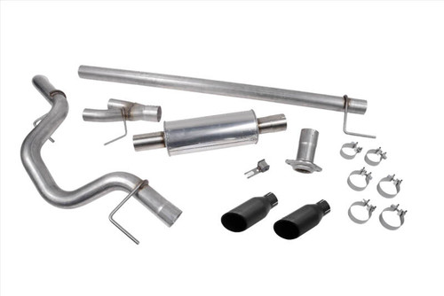 Roush 21-24 Ford F-150 5.0L V8 Side Exit Catback Performance Exhaust w/ Black Tips - 422266-BLK Photo - Primary