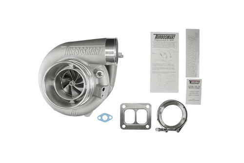 Turbosmart Water Cooled 6870 (Kompact) T4 Divided 0.84AR Externally Wastegated TS-2 Turbocharger - TS-2-6870B-D4084E Photo - Close Up
