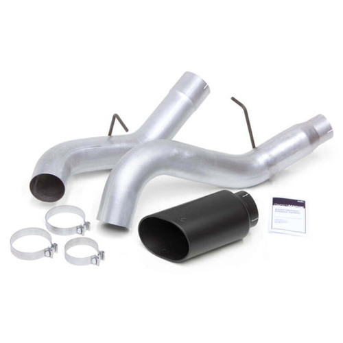 Banks Power 11-15 Chevrolet Silverado 6.6L LML 5in Monster Exhaust w/ SideKick S/S Black Tip - 48998-B User 1