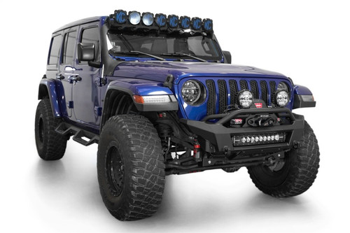ADD 18-24 Jeep Wrangler JL / 18-24 Jeep Gladiator JT Phantom Front Bumper - F980393070103 Photo - Mounted