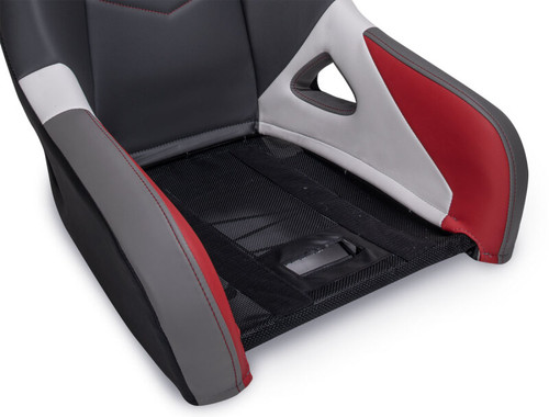 PRP Polaris General GT3 Suspension Seats Kit (Pair) - Black & Gray - A7301-PORXP-C83-203 Photo - Close Up