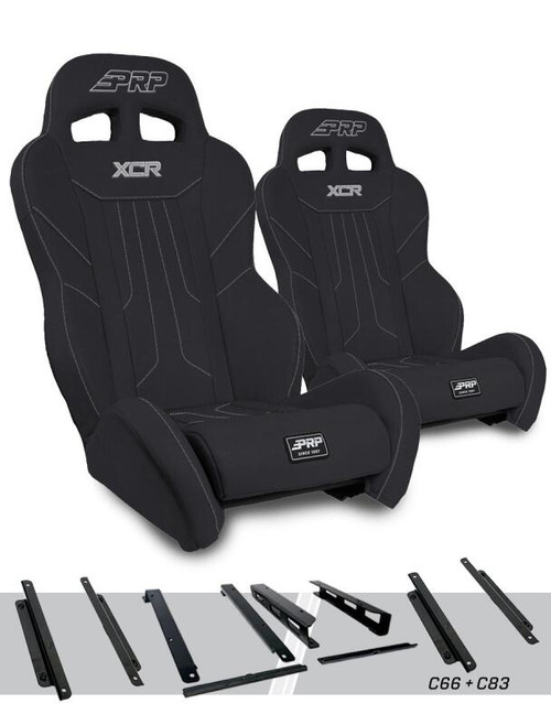 PRP Honda Talon XCR Suspension Seats Kit (Pair) - Black - A8001-PORXP-C66-201 Photo - Primary