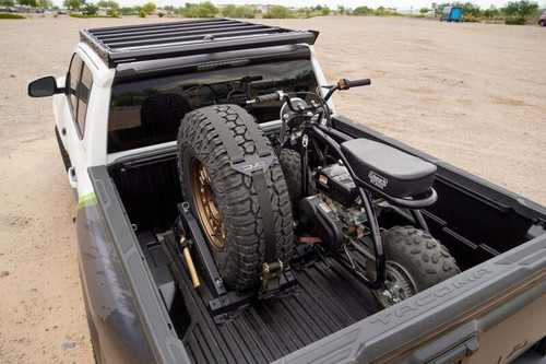DV8 Offroad Truck Bed Universal Tire Carrier & Accessory Mount - UNBM-01 Photo - out of package