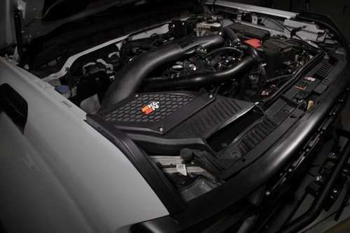 K&N 2023 Ford Bronco Raptor V6 3.0L F/I 63 Series Aircharger Performance Air Intake System - 63-2625 Photo - Mounted