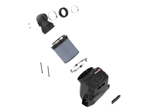 aFe 20-24 GM Trucks/SUVs L6-3.0L (td) LM2/LZ0 Momentum HD Cold Air Intake System w/ Pro 10R Filter - 50-70121T Photo - Unmounted