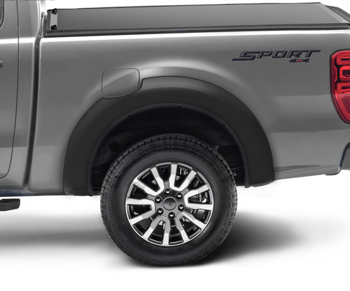 Bushwacker 19-23 Ford Ranger 6ft. Bed Extend-A-Fender Style Flares 2pc - Black - 20116-02 Photo - Primary