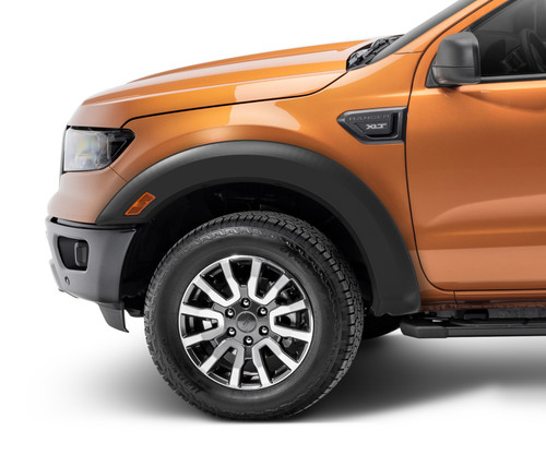 Bushwacker 19-23 Ford Ranger Extend-A-Fender Style Flares 2pc - Black - 20121-02 Photo - Primary