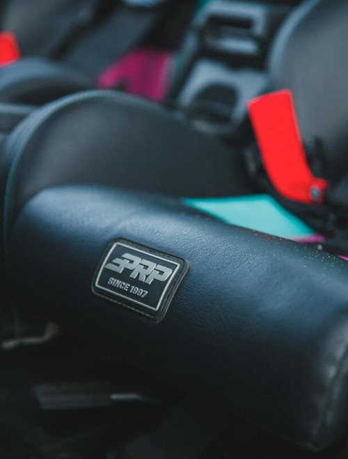 PRP XCR Suspension Seats Kit for Can-Am Maverick X3 (Pair) - Black & Gray - A8001-PORXP-C86-203 Photo - Close Up