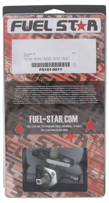 All Balls Racing 95-03 Honda TRX 400 FW/98-01 TRX 450 ES/ 98-01 TRX 450 S Fuel Valve Kit - FS101-0011 Photo - Primary