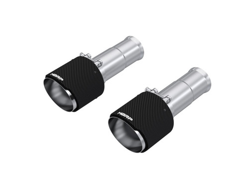 MBRP 2025+ RAM 1500 3.0L 5in. Dual Tips - Carbon Fiber - T5204CF Photo - Primary