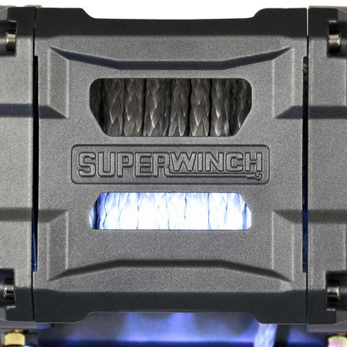 Superwinch 3500 LBS 12V DC 7/32in x 40ft Synthetic Rope Hawse Fairlead SP 35SR Winch - 1135250 Photo - Close Up