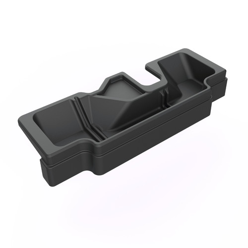 EGR 19-25 RAM 1500 Big Horn Underseat Storage Textured Black - US039824 Photo - Close Up