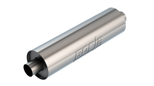 Borla Specialty Muffler 2.75in Center In/Out 6.75in Dia. 24in Body 29in OAL S-Type Un-Notched - 401664 Photo - Primary