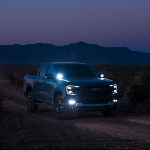 Rigid Industries 22+ Ford Ranger A-Pillar Bracket - 46752 Photo - Mounted