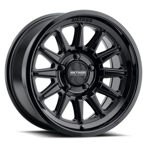 Method MR323 18x9 / 8x170 BP / 12ET / 5.44in BS / 130.81mm CB - Gloss Black Wheel - MR323890871312 Photo - Primary