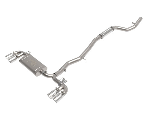 aFe 19-24 BMW Z4 M40i (G29) L6-3.0L (t) B58 MACH Force-Xp 3in to 2-1/2in SS CB Exhaust - Polished - 49-36352-P Photo - Primary