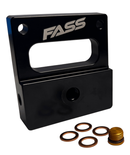 FASS Fuel Systems 03-09 Cummins Fuel Filter Housing Delete Kit - CFHD1002K Photo - Primary