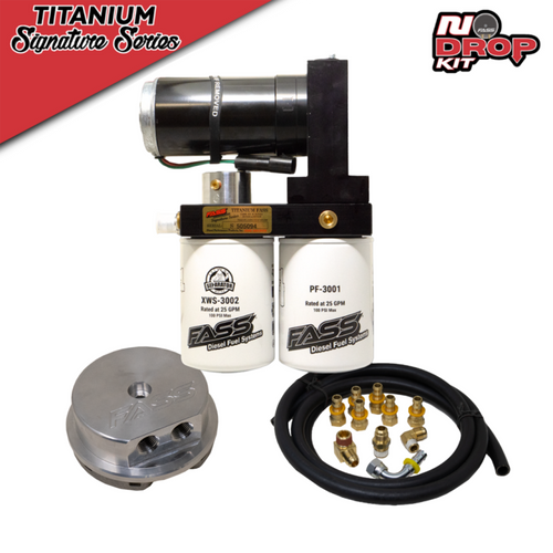 FASS 00-05 Ford Powerstroke F250/F350 (Excursion 6.0 and 7.3L) 140gph No Drop Titanium Fuel System - NDTSF15180F140G User 1