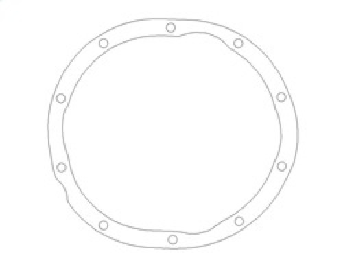 Cometic Ford 9in .020in Rubber Coated Stainless Differential Cover Gasket - 10 Bolt - C5848-020 Photo - Unmounted
