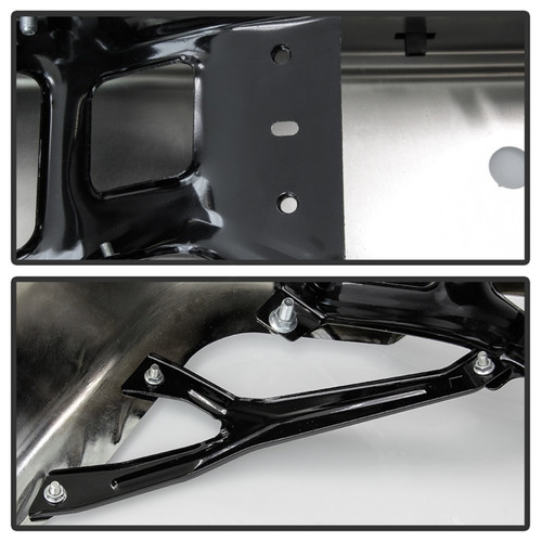 xTune 09-18 Dodge Ram 1500 OEM Style Steel Rear Bumper - Chrome (RB-DR09-SET-DEWS-C) - 9047008 Photo - Unmounted