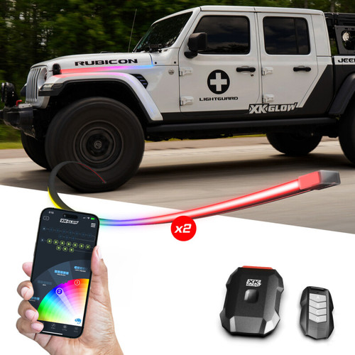 XK Glow Addressable Accent Light Strip Kit For Jeep - MX-BG-JP-STA User 1