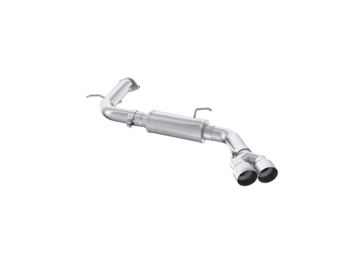 MBRP 21-24 Hyundai Elantra Aluminized Steel 3in Axle-Back Single Rear Exit with Dual Outlet Tip - S4712AL Photo - Primary