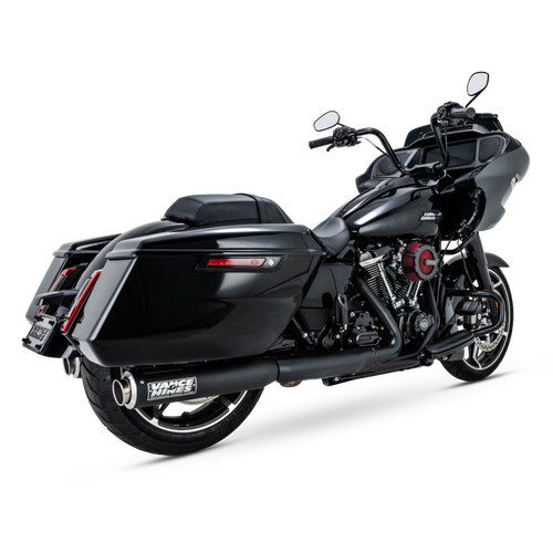 Vance & Hines 17-24 Harley-Davidson Touring Supersport Slip-On - Black - 46721 Photo - Primary