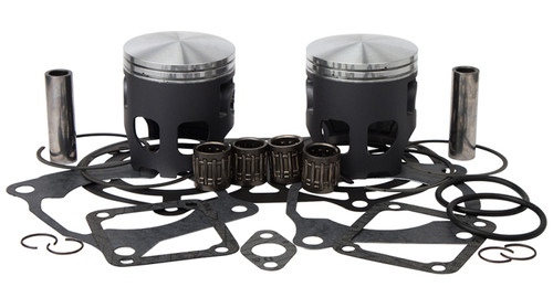 Vertex Piston 87-06 Yamaha YFZ 350 Banshee 350cc Cast Replica Stroker Piston Kit +5mm - 23607 Photo - Primary
