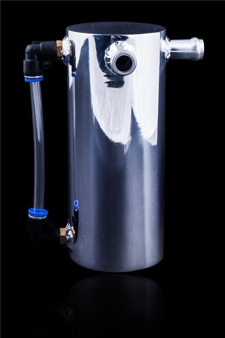 Weapon R 24 fl oz Polished Oil Catch Can w/ 15mm Inlet Ports - 826-113-115 Photo - Primary