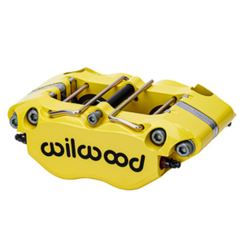 Wilwood Narrow Dynapro 4.75in Mount 1.12/1.12in Pistons .950in Disc - Yellow Caliper - 120-16687-Y Photo - Primary