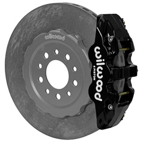 Wilwood 10+ Camaro w/C6 Hub Rear Kit AERO4 - 140-14650-CSIC Photo - Primary