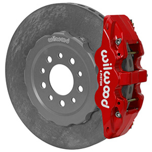 Wilwood 10+ Camaro w/C6 Hub Rear Kit AERO4 - 140-14650-CSICR Photo - Primary