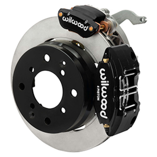 Wilwood 70-76 Porsche 914 Rear Powerlite Brake Kit Plain Face - Black - 140-17475 Photo - Primary