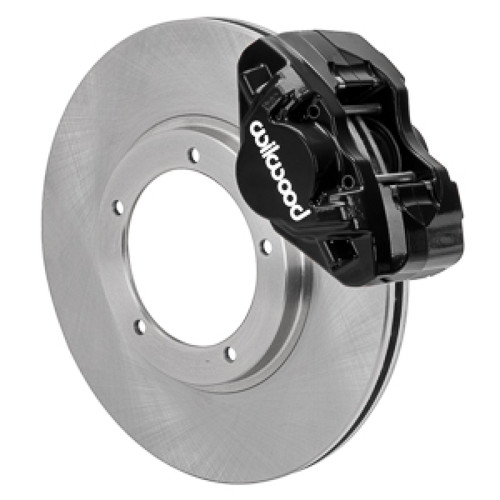 Wilwood 69-74 Porsche 911 D31 11.10in. Front Brake Kit w/ Flex Lines - Black - 140-17652 Photo - Primary