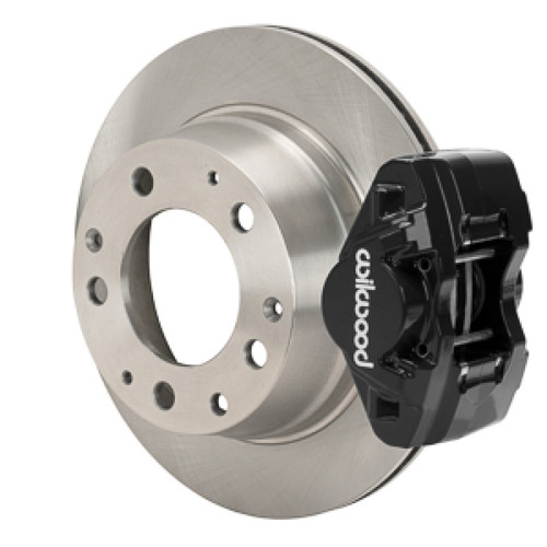 Wilwood 84-89 Porsche 911 D31 11.42in. Rear Brake Kit w/ Flex Lines - Black - 140-17656 Photo - Primary