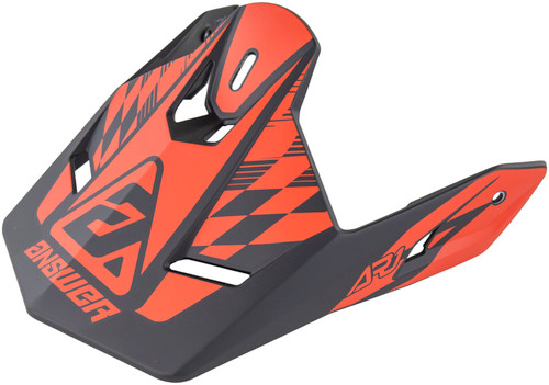Answer AR1 Sweep Visor Black/Red - 442921 User 1