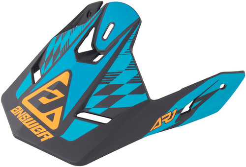 Answer AR1 Sweep Visor Black/Astana/Hyper Orange - Youth - 442935 User 1