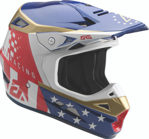 Answer AR5 Rally Helmet Mips Red/White - Large - 446334 User 3