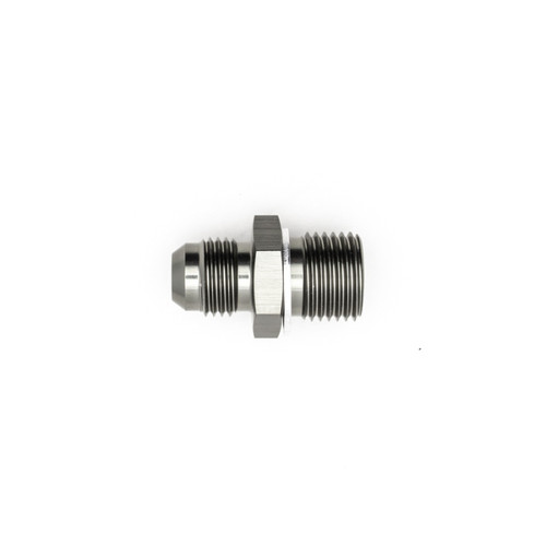 DeatschWerks 6AN Male Flare to M16 X 1.5 Male Metric Adapter (Incl. Crush Washer) - Titanium - 6-02-0615 Photo - Primary