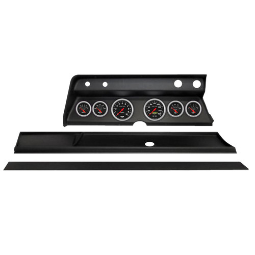 Autometer Sport-Comp Direct Fit Dash Kit 1967 Chevy Chevelle (2 x 3-3/8in. / 4 x 2-1/16in.) - 2932-11 Photo - Primary